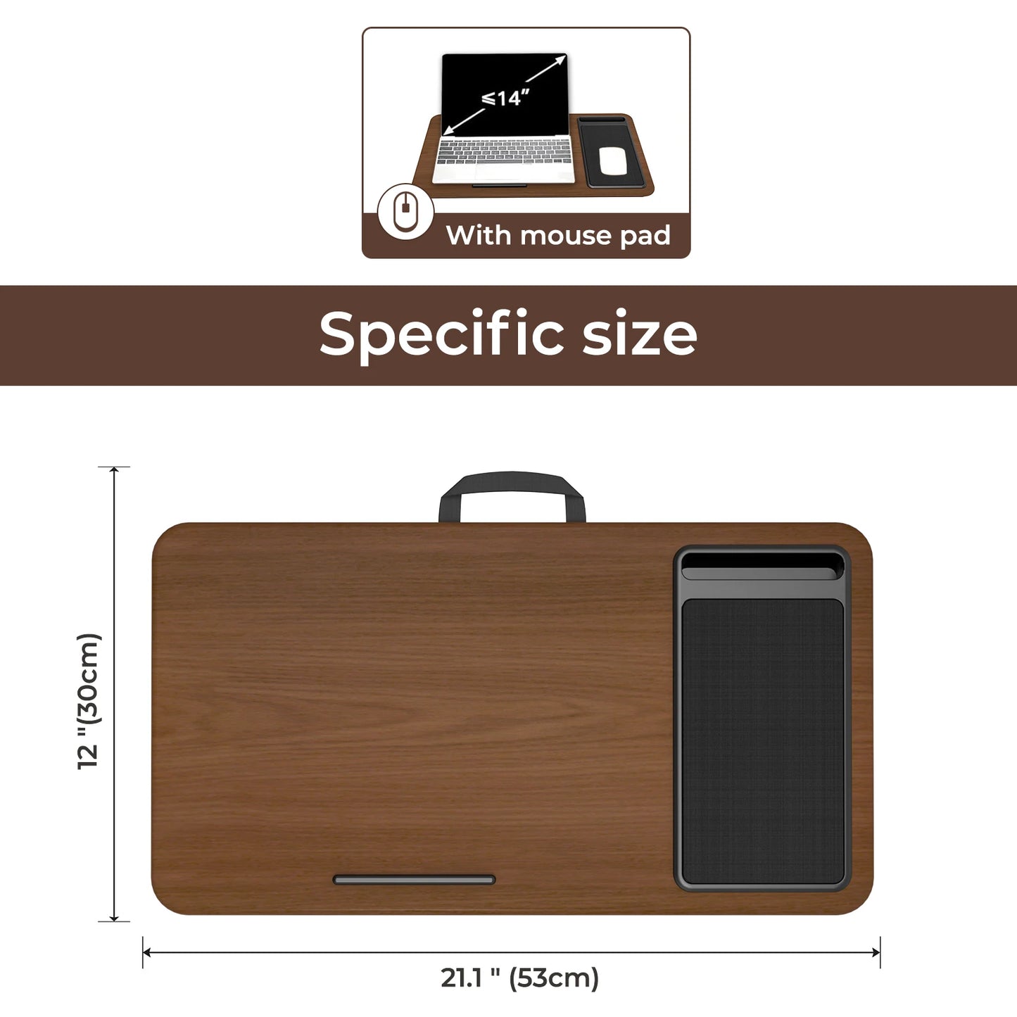 Lap Desk and Phone Holder