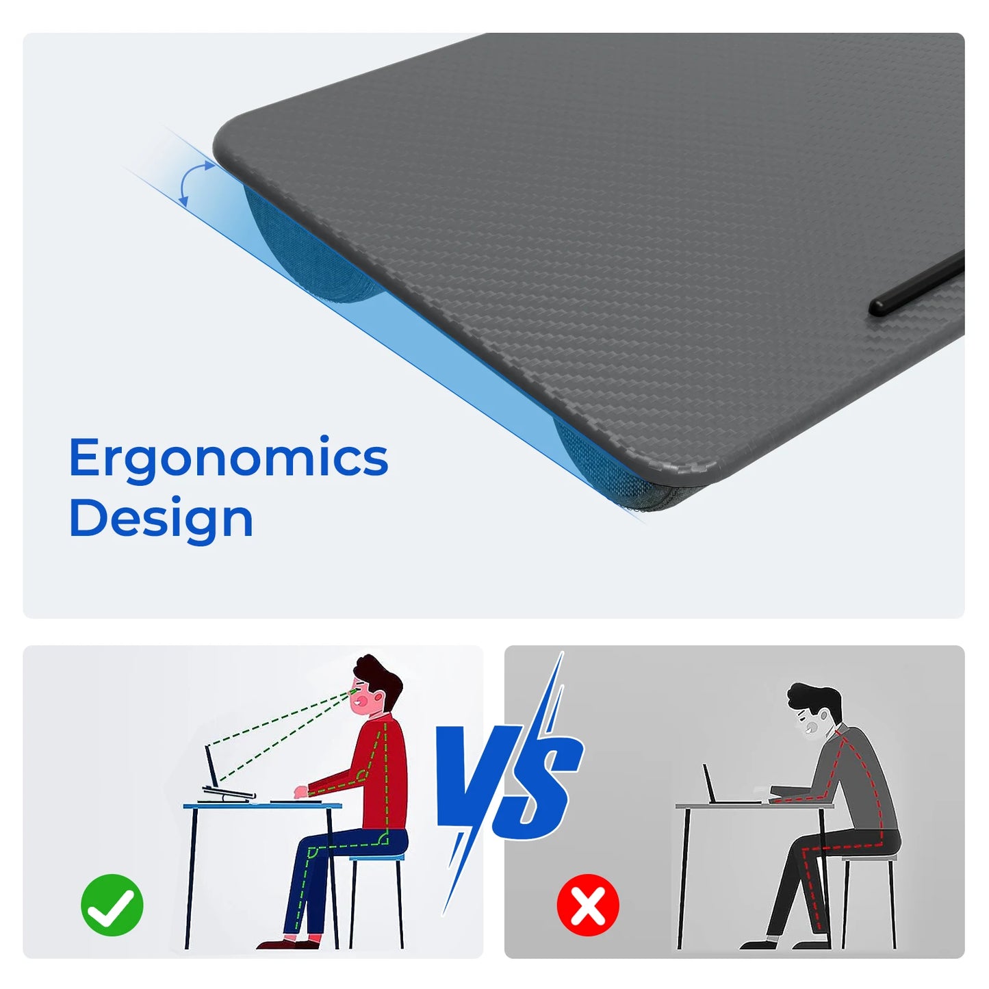 Lap Desk and Phone Holder