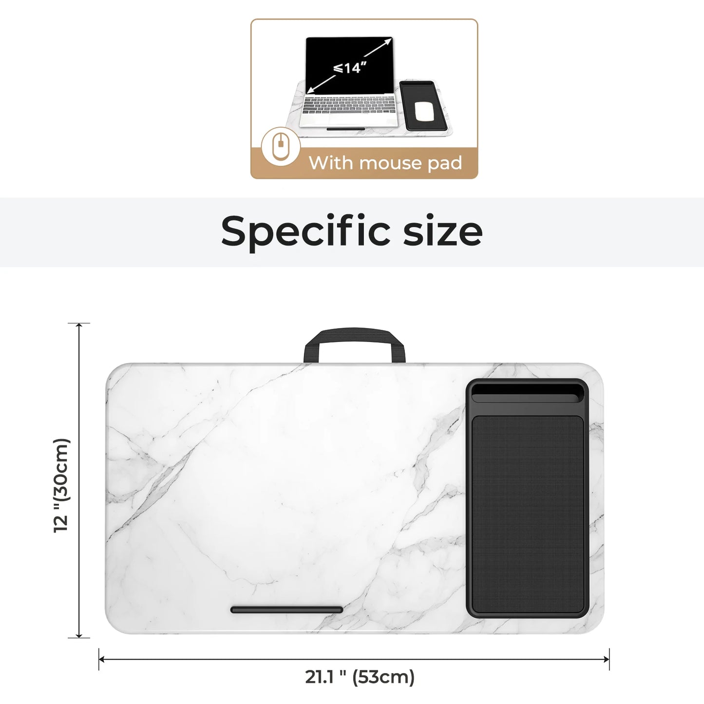 Lap Desk and Phone Holder