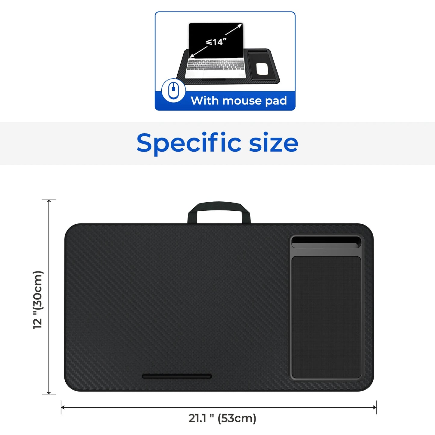 Lap Desk and Phone Holder