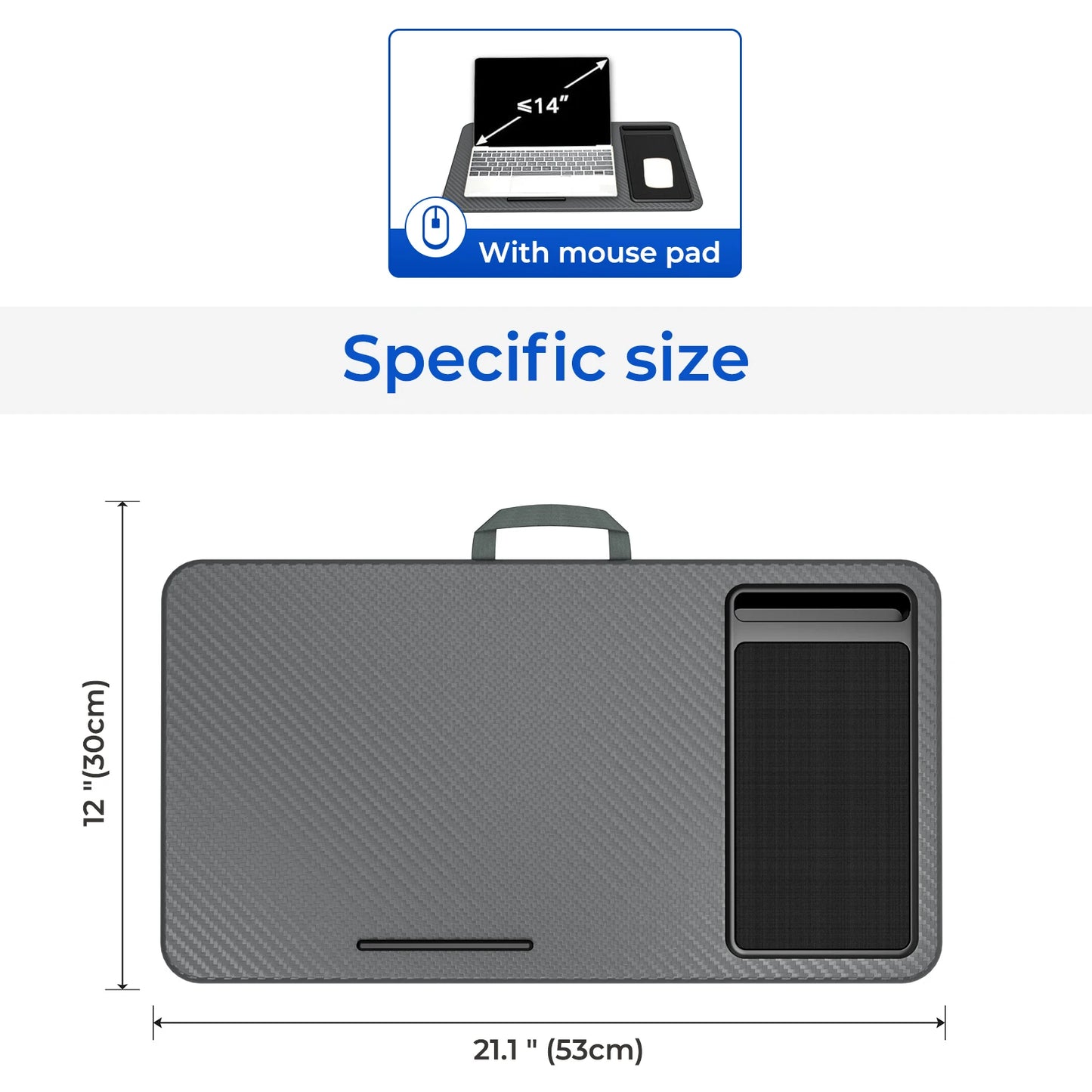 Lap Desk and Phone Holder