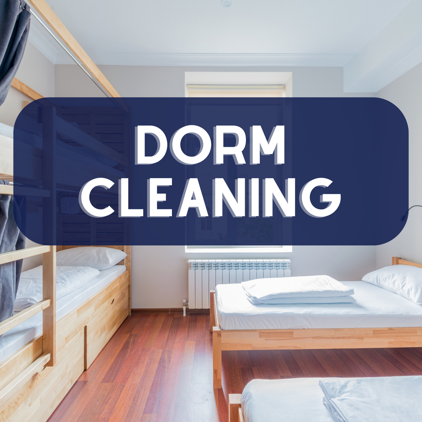 Standard Dorm Room Cleaning Service