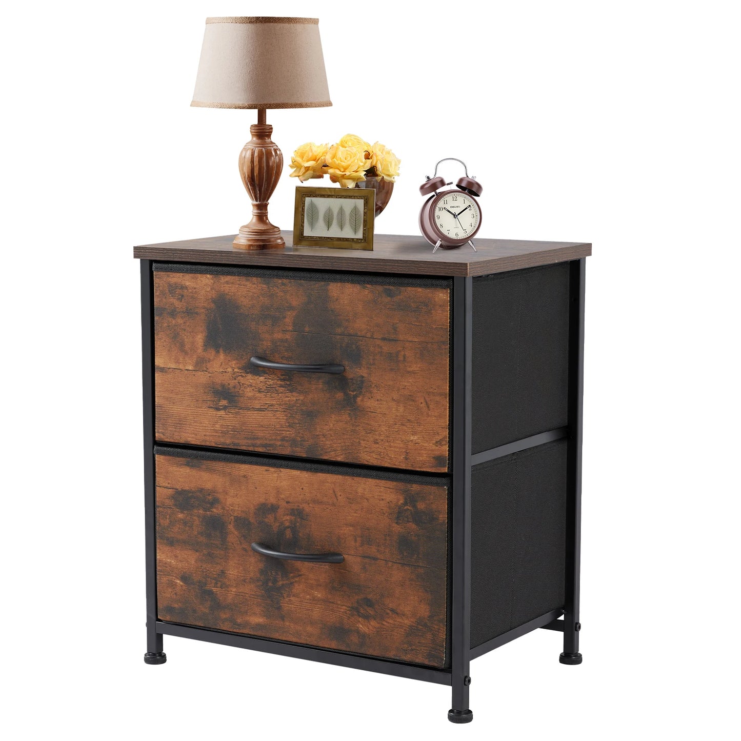 Nightstand Bedside Table - Multi-Color