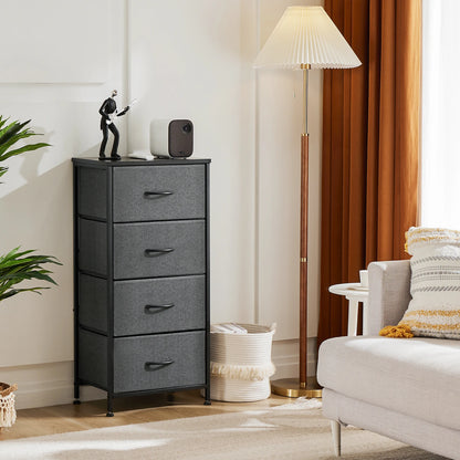 Dresser Nightstand Fabric Drawers