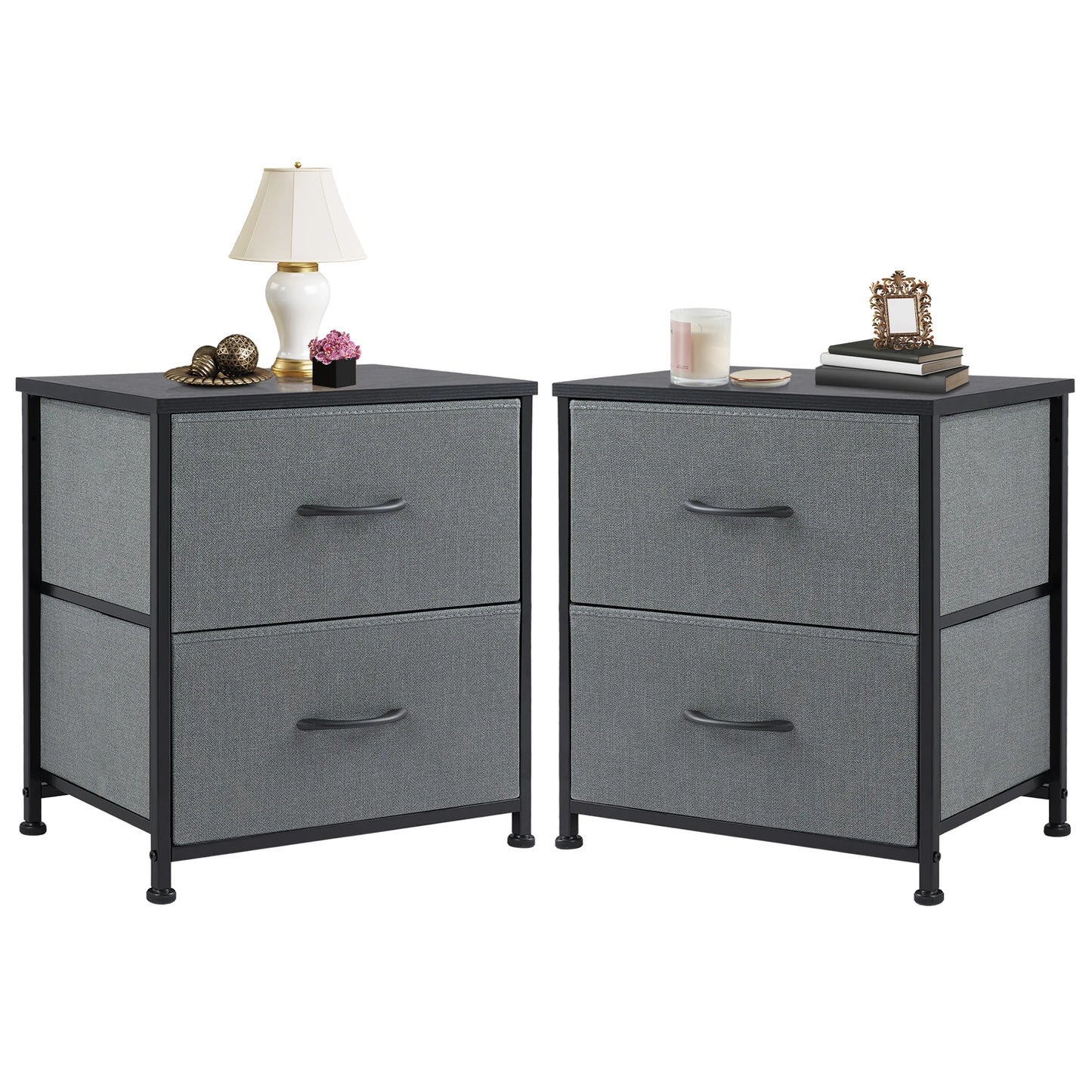 Nightstand Bedside Table - Multi-Color