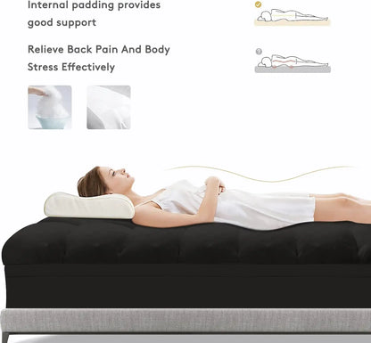 Memory Foam Mattress Topper Twin XL - Flufffy 5D Filling