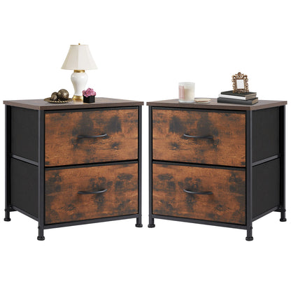 Nightstand Bedside Table - Multi-Color