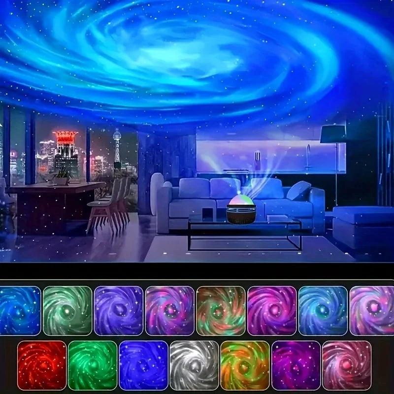Aurora Starry Sky Projector with Remote LED