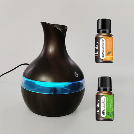 Air Humidifier with 7-Colors Aromatherapy Diffuser